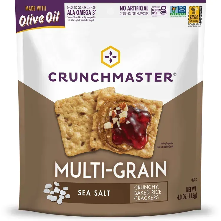Free TH Foods Crunchmaster Pimento Cheese Crackers, Ocean Spray Pineapple Cran Snack Medley, Members Mark Coffee Pods Select Varieties