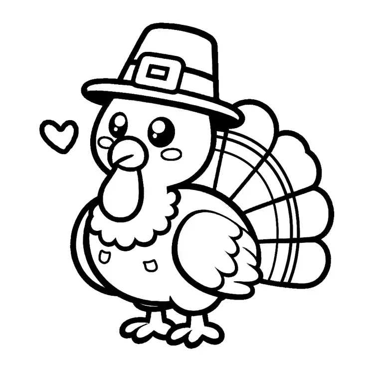 Free Thanksgiving Coloring Pages From Colorgenpro
