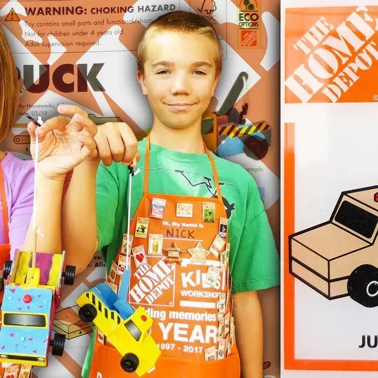 Free Tow Truck Kids Workshop From Home Depot