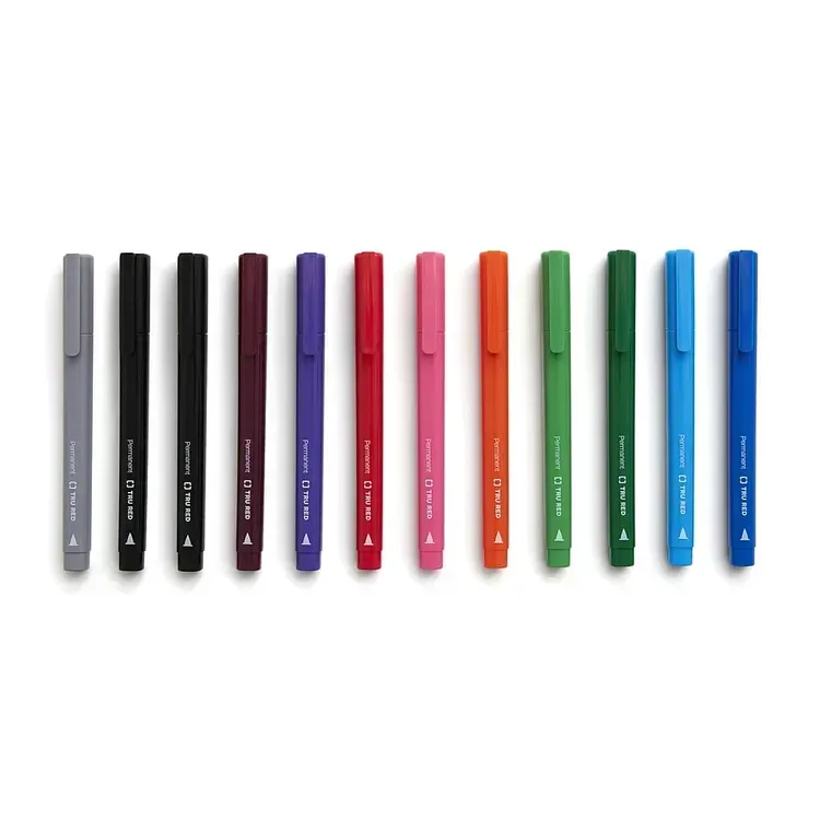 Free TRU RED 12-pack Stick Pens At Staples