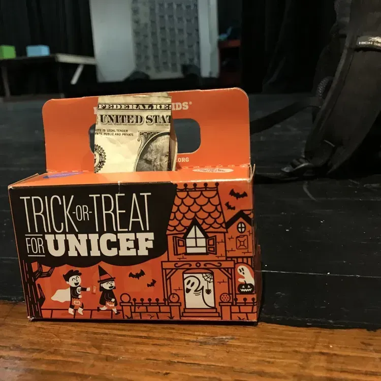 Free UNICEF Trick-or-treat Boxes
