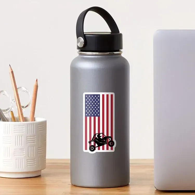 Free United States Of SXS Flag Sticker From Dirthammer
