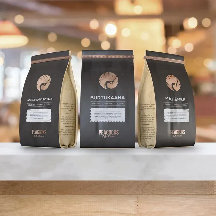 Free Vinyl Coffee Roasters Premium Coffee Bag